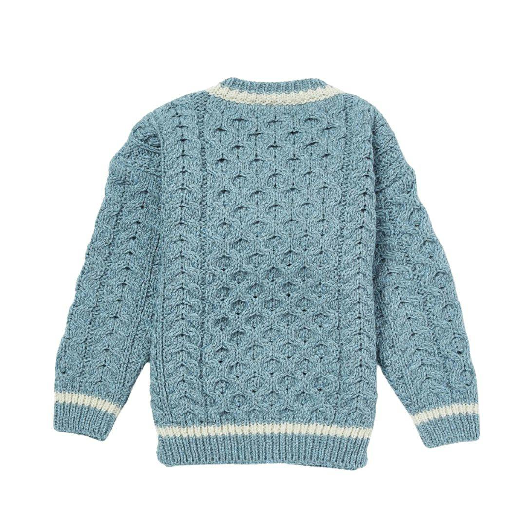 London Days Merino Cardigan - Duck Egg