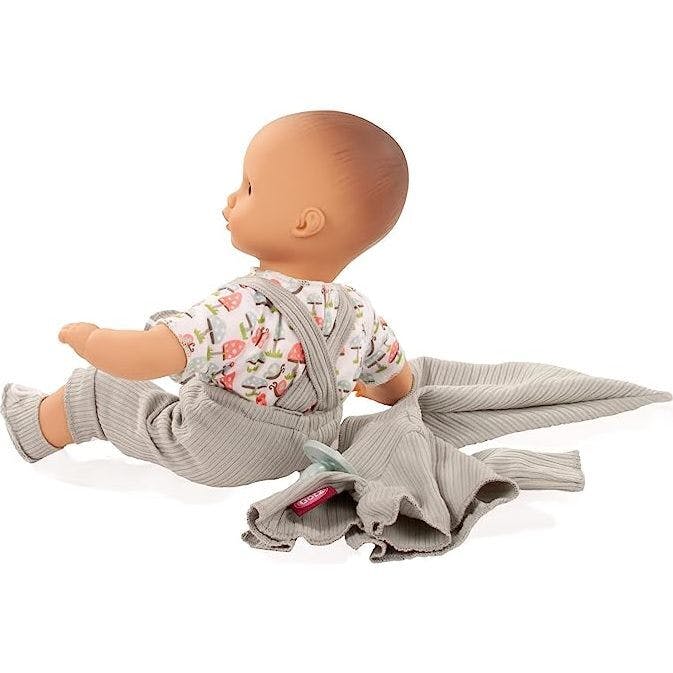 Muffin Lucky One 13" Bald Baby Doll with Blue Sleeping Eyes