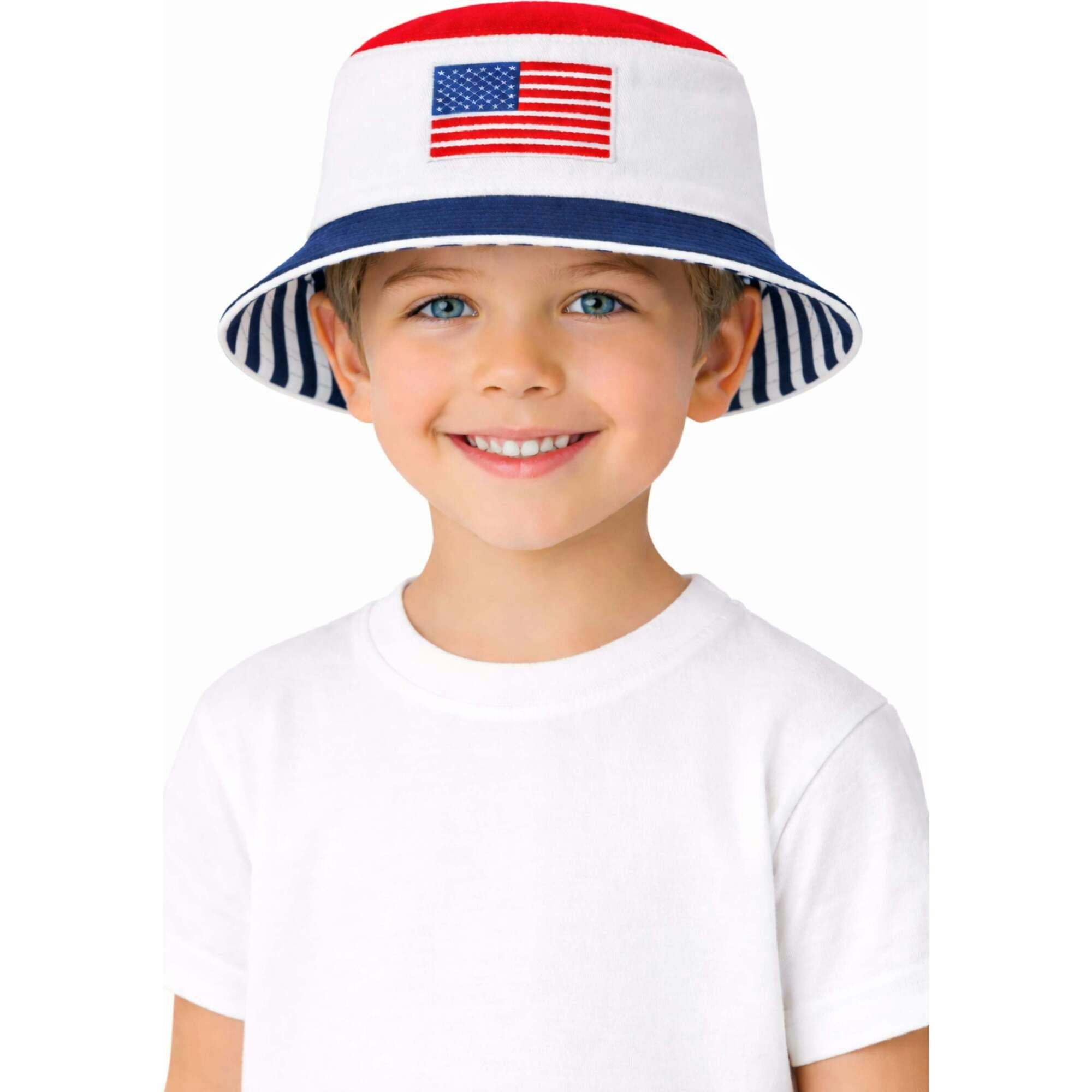 American Flag Bucket Hat