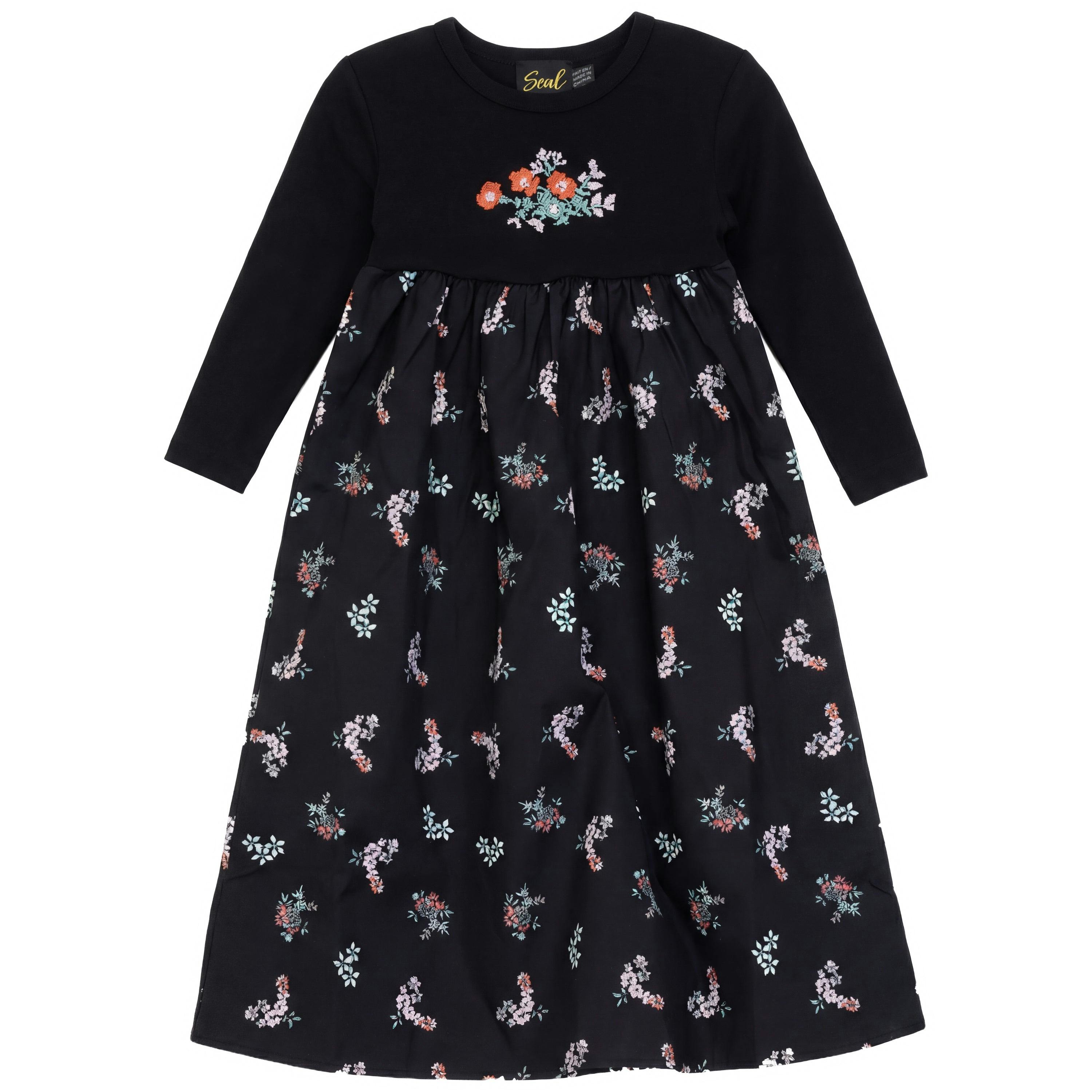 Cotton Woven Floral Robe