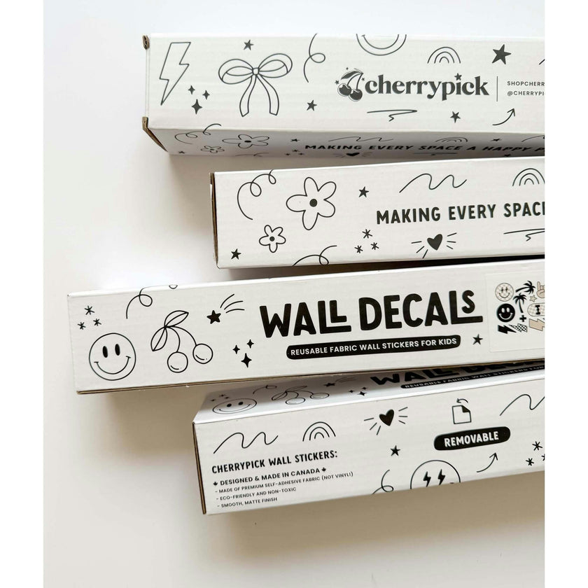 Peel & Stick Fabric Wall Stickers
