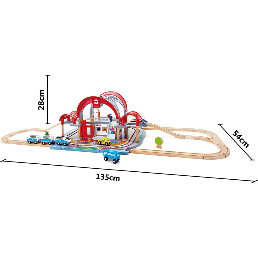 Grand City Station Light & Sound Railway Set