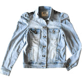 Puff Sleeve Denim Jacket