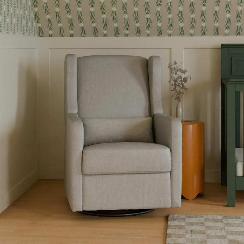 Carter's Arlo Recliner and Swivel Glider | Water Repellent & Stain Resistant Fabric