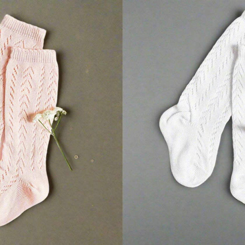 LLB Crochet Knee High Socks (2 pairs in each order)