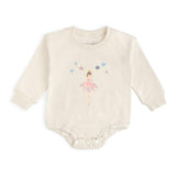 Nutcracker Girlie Christmas Long Sleeve Romper