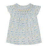 Hand-Smocked Girls Blouse Ines