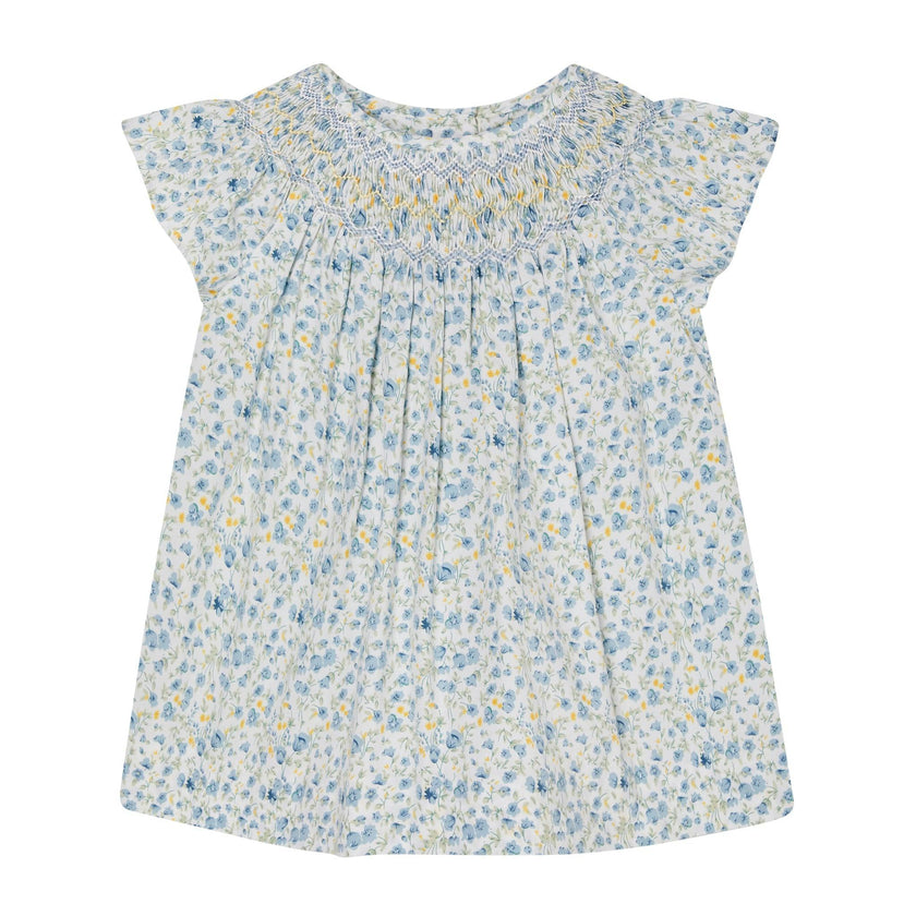 Hand-Smocked Girls Blouse Ines