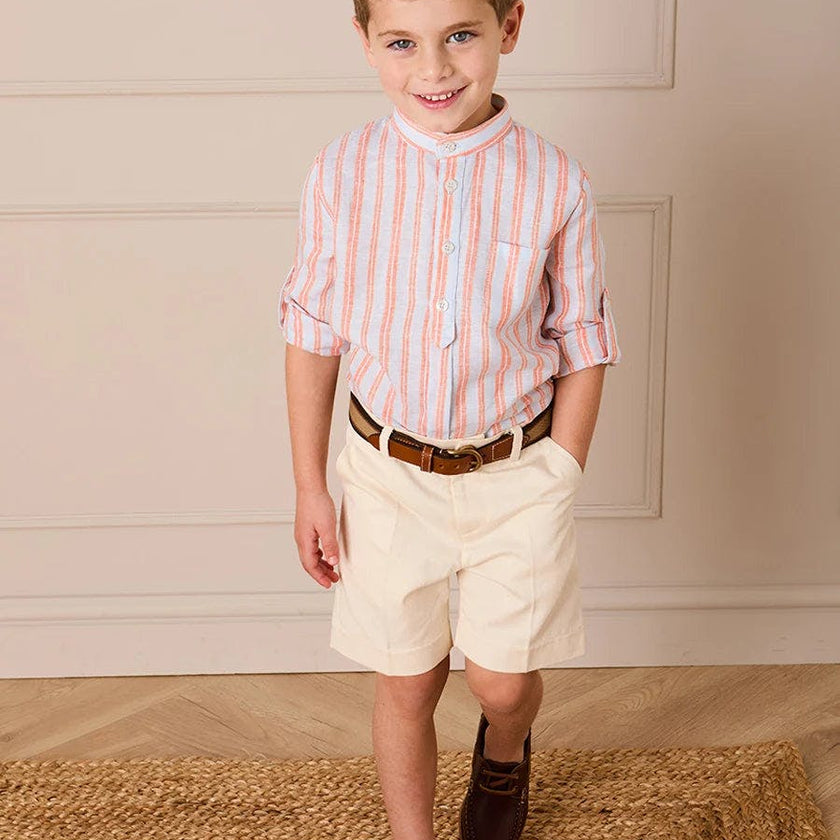 Tailored Shorts in Cream (4-8yrs)