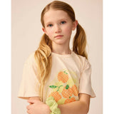 Organic Weekend Tee in Peach Mixed Fruit