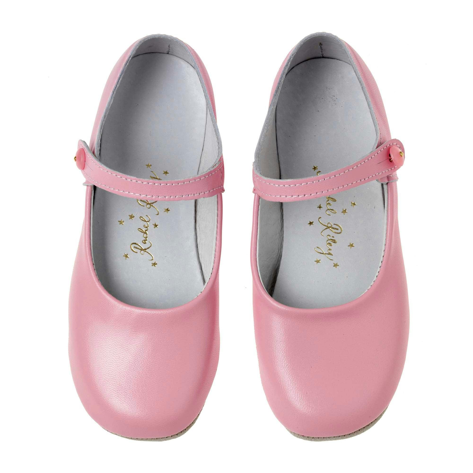 Button Strap Slipper, Pink