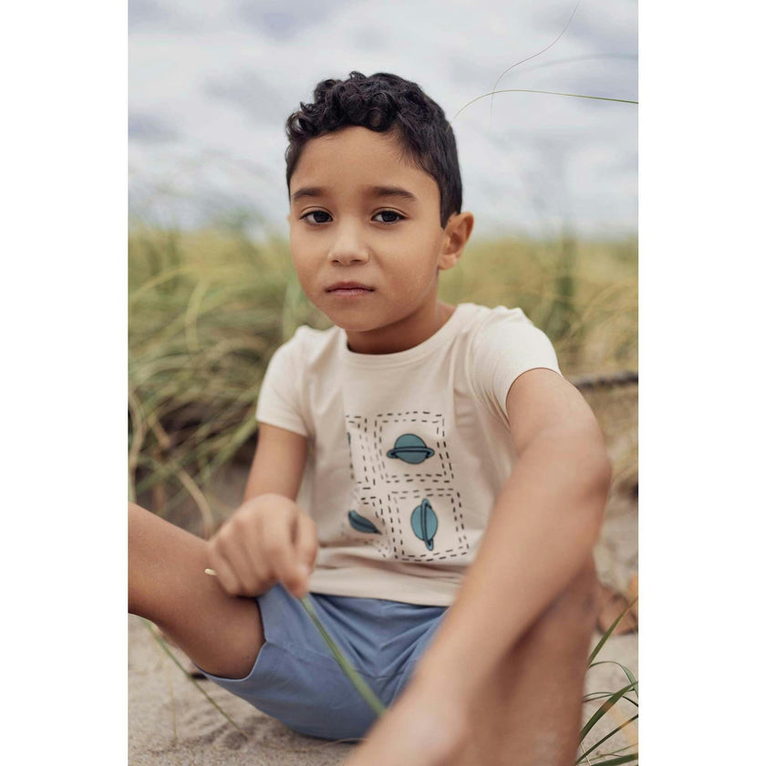 Boys Boxy Belt Bag Short Sleeve Shirt