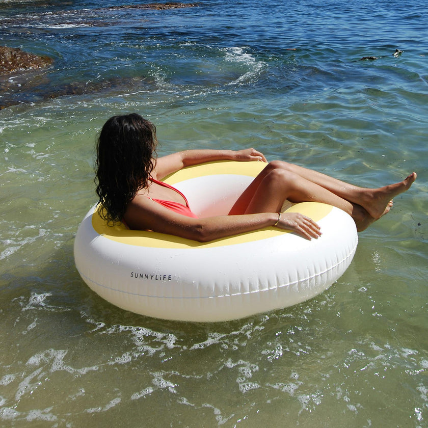 Tube Pool Ring: Butter