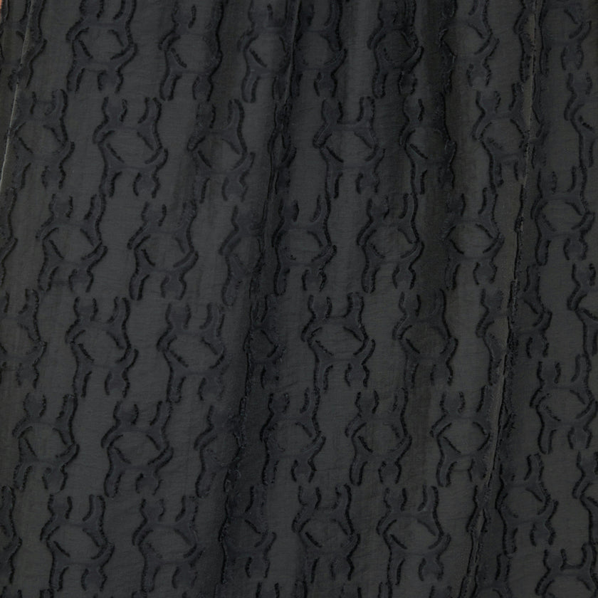 The Anita Nap Dress - Black Fil Coupé