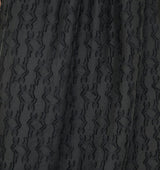 The Anita Nap Dress - Black Fil Coupé