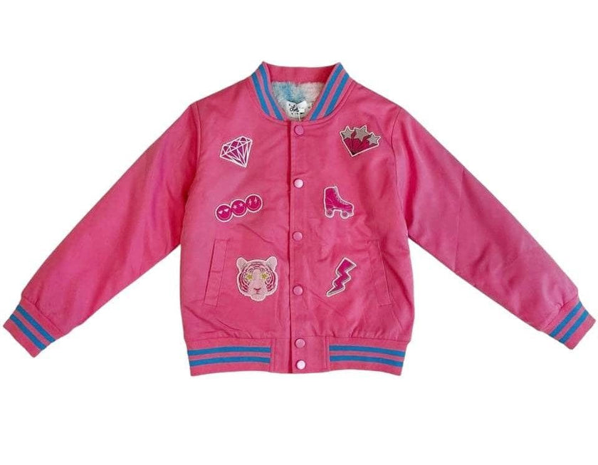Crystal Butterfly Patch Jacket
