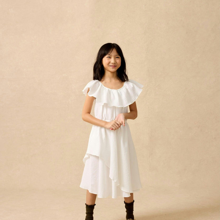Crinkle Flutter Dress