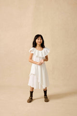 Crinkle Flutter Dress
