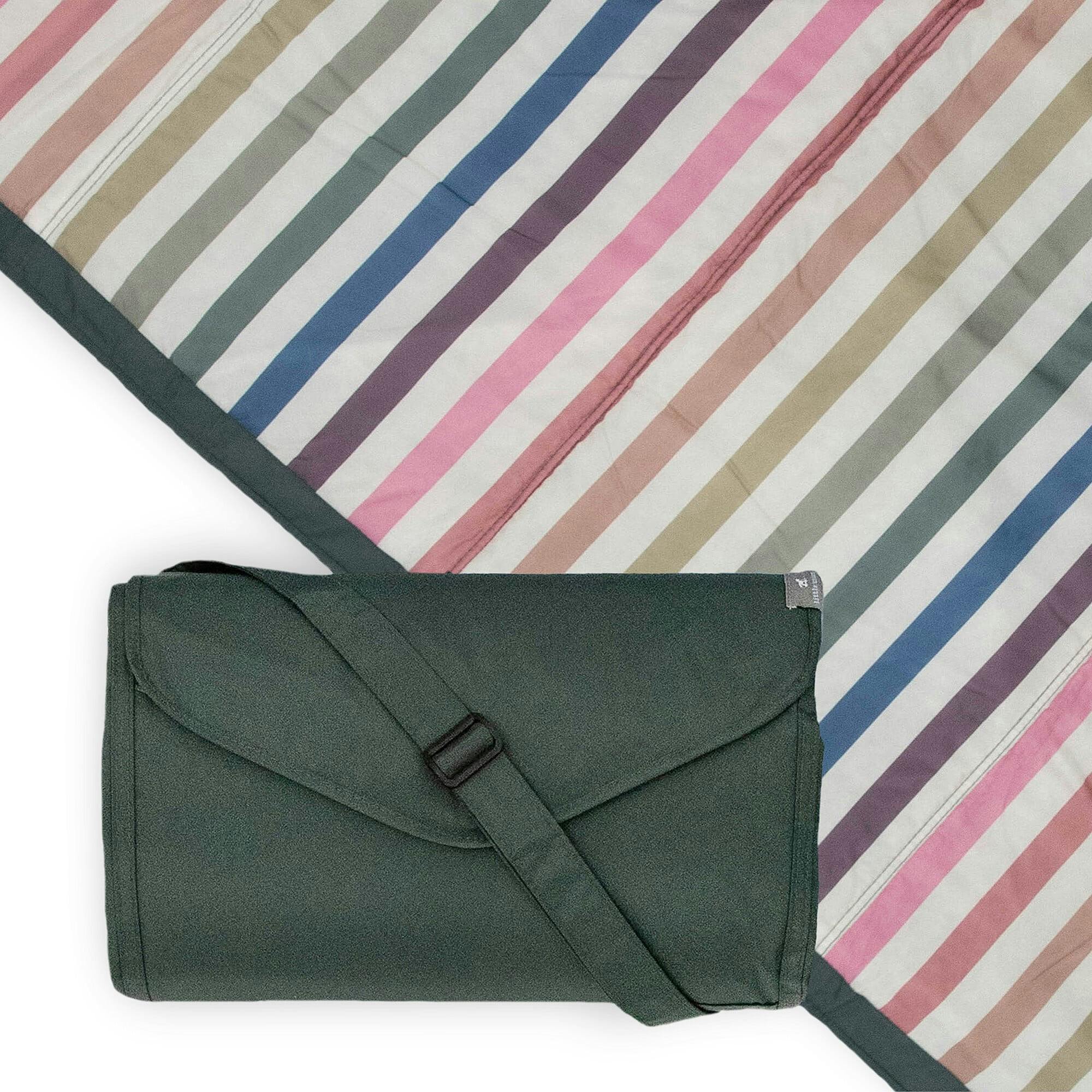 Outdoor Blanket - Chroma Rugby Stripe