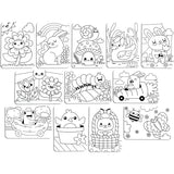 Undercover Art Hidden Pattern Coloring Activity Art Cards - Garden Pals