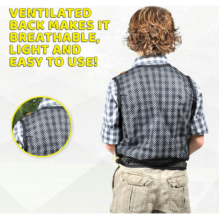 Nature Bound: Cargo Vest - Green & Khaki