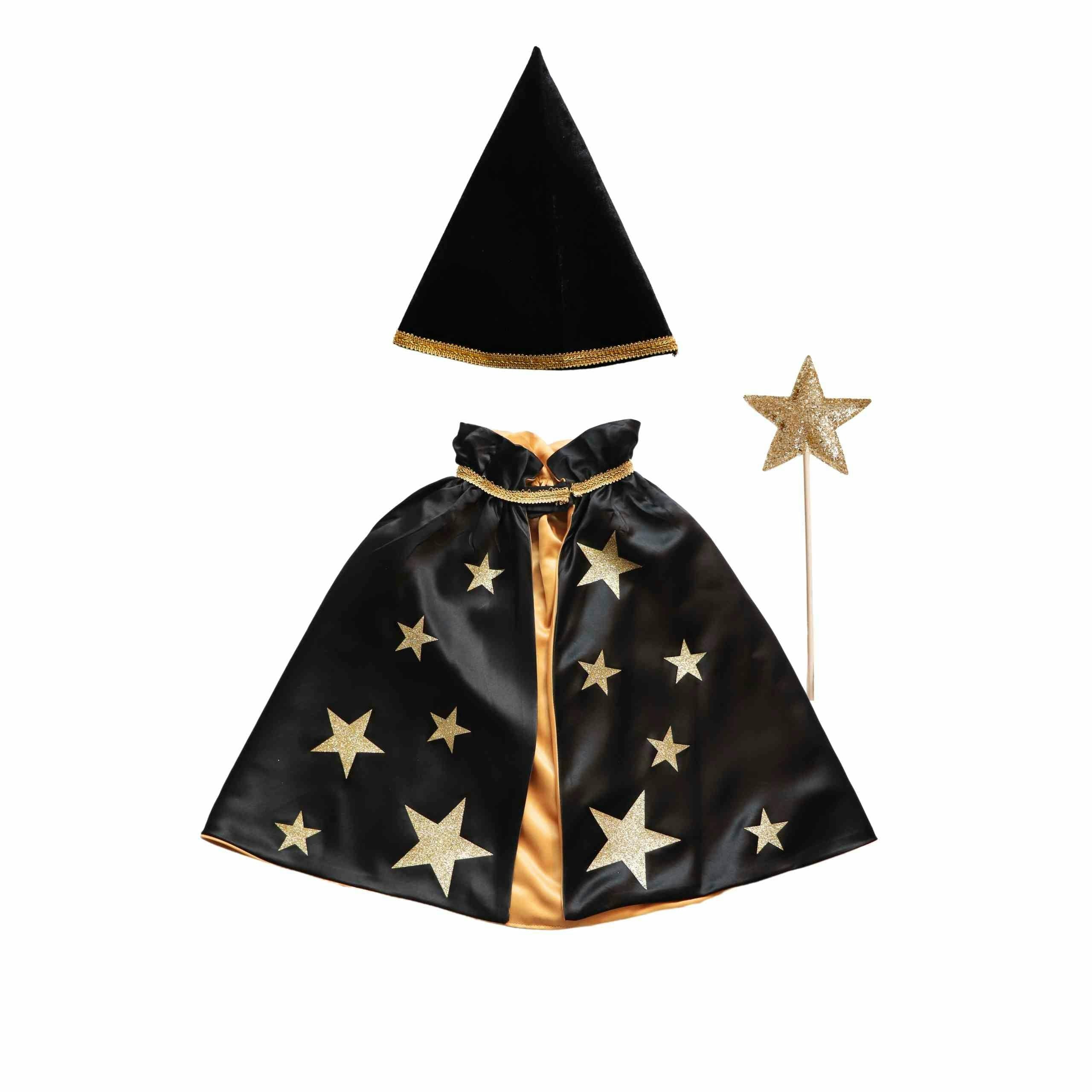 Dragon and Wizard Costume Gift Set,  Green/Black