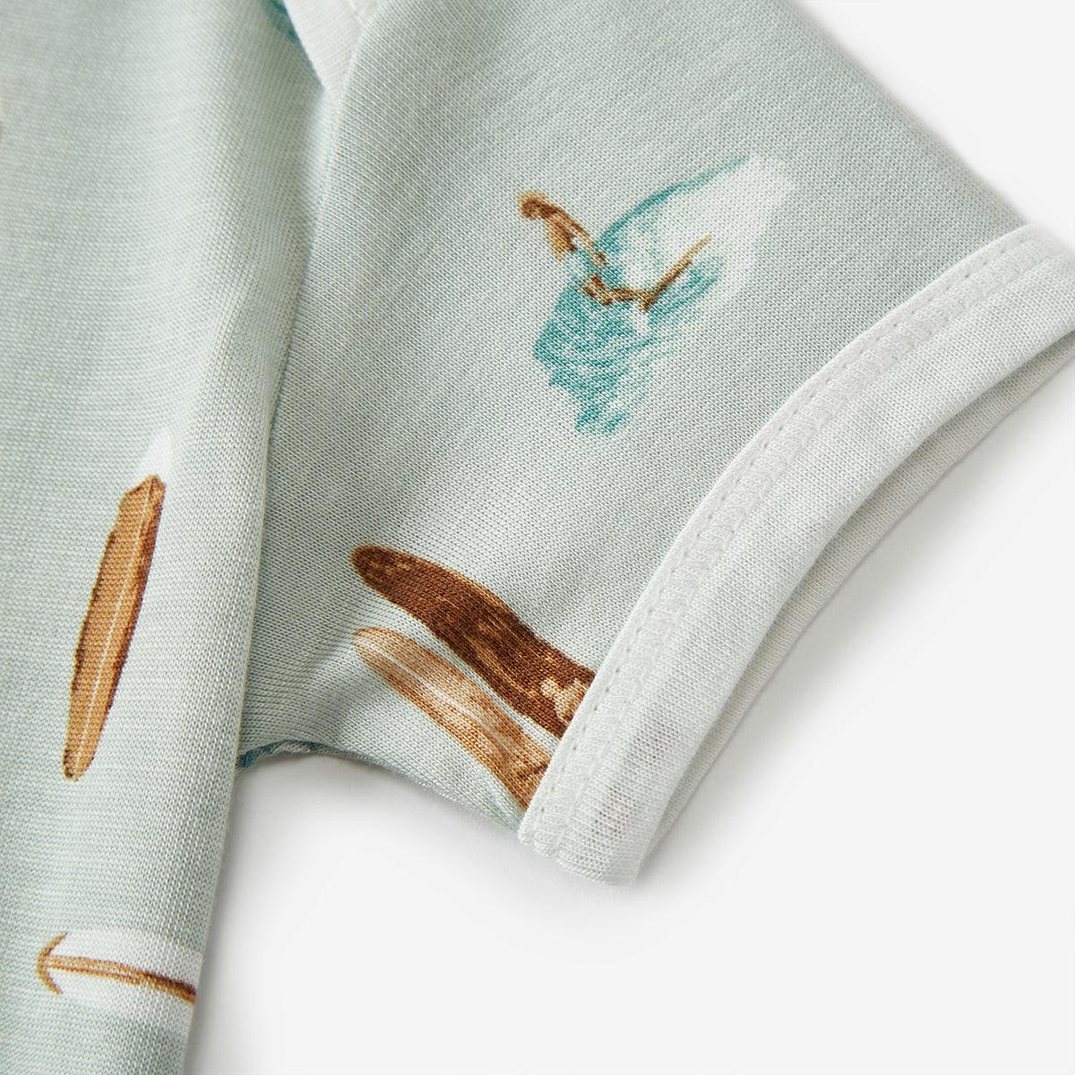 Vintage Surf Bamboo Short Sleeve One Piece