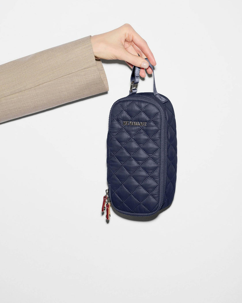 Navy Metro Single Bottle Cooler