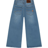 Classic Wide Leg Denim Pants