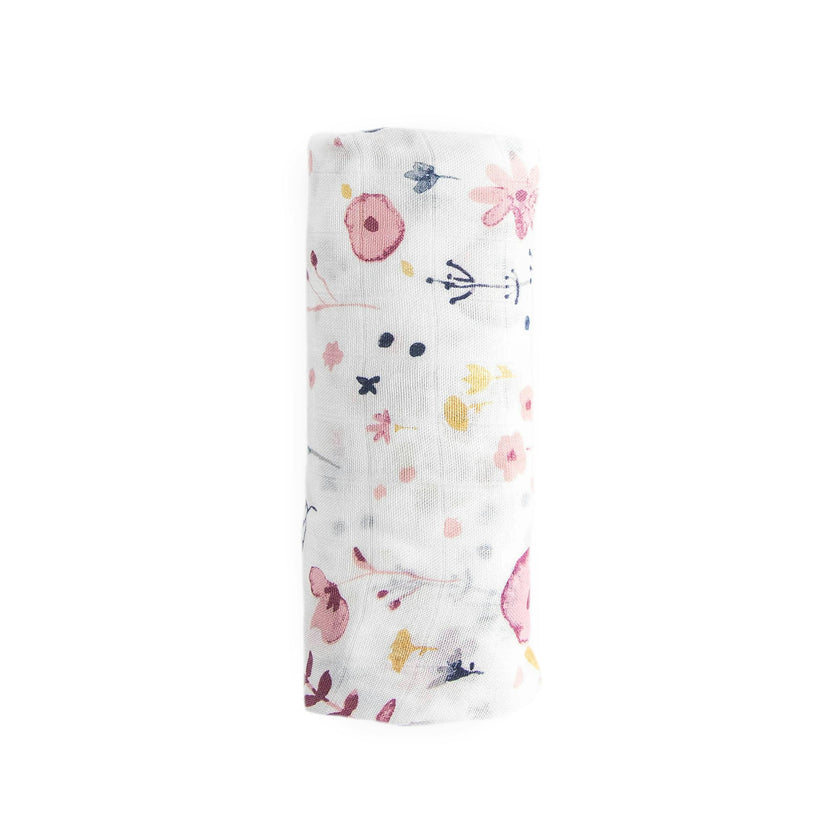 Deluxe Muslin Swaddle Blanket - Fairy Gardens
