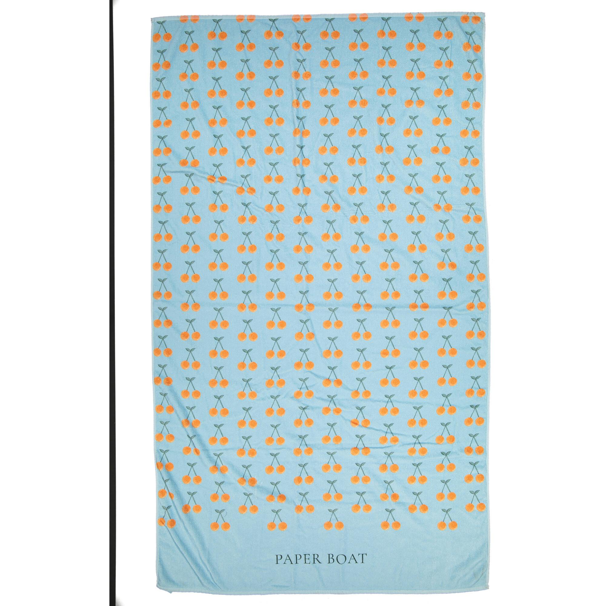 Cherry pop large beach towel