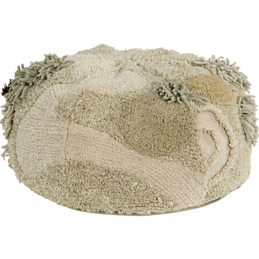Mossy Rock Pouf