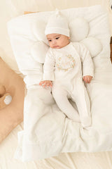 Ivory Flower Garland Outfit Set