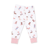 Buckarette Boots - Short Sleeve Loungewear Set