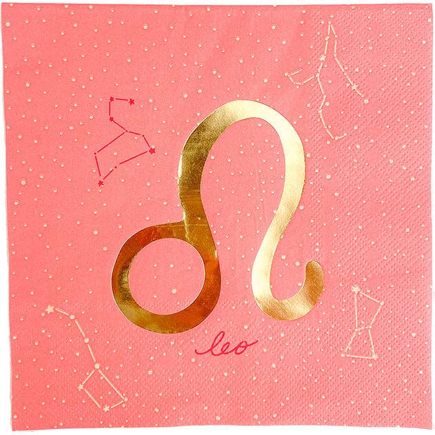 Zodiac Pisces Large Napkins