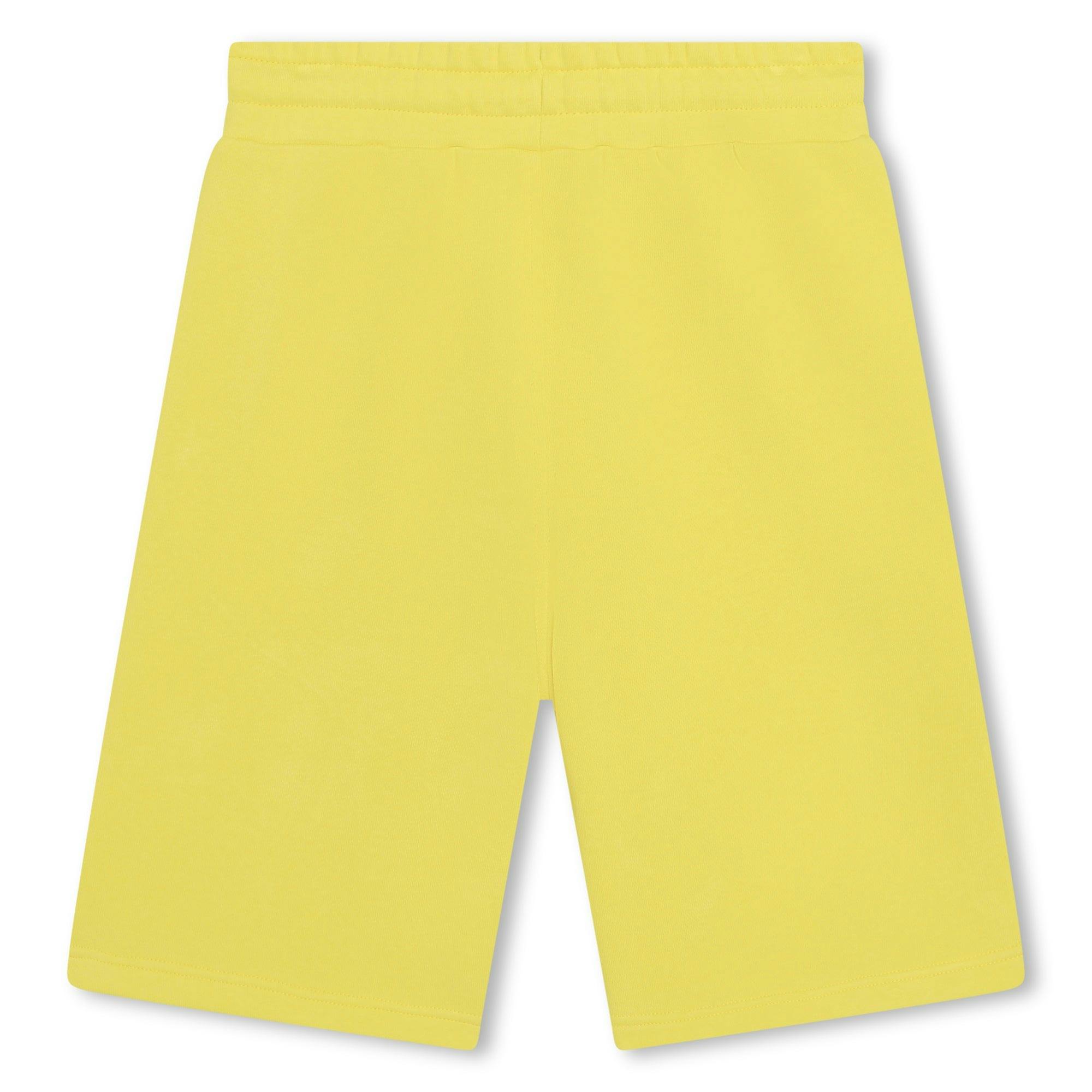 Yellow Logo Sweatshorts