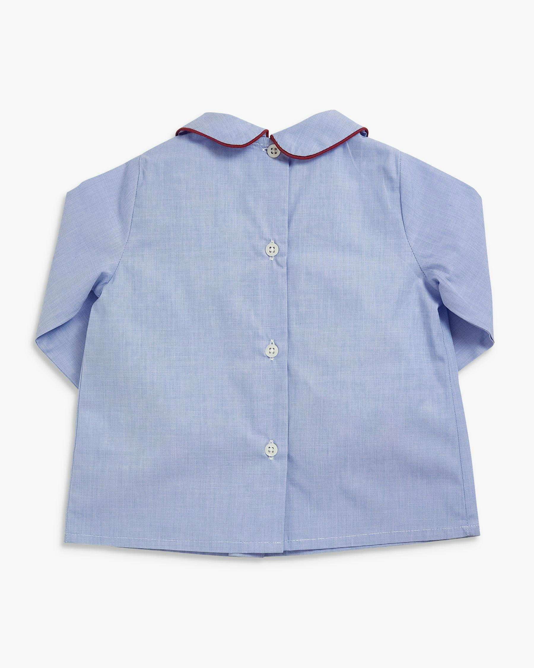 Darius Shirt Sky Blue Fil a Fil