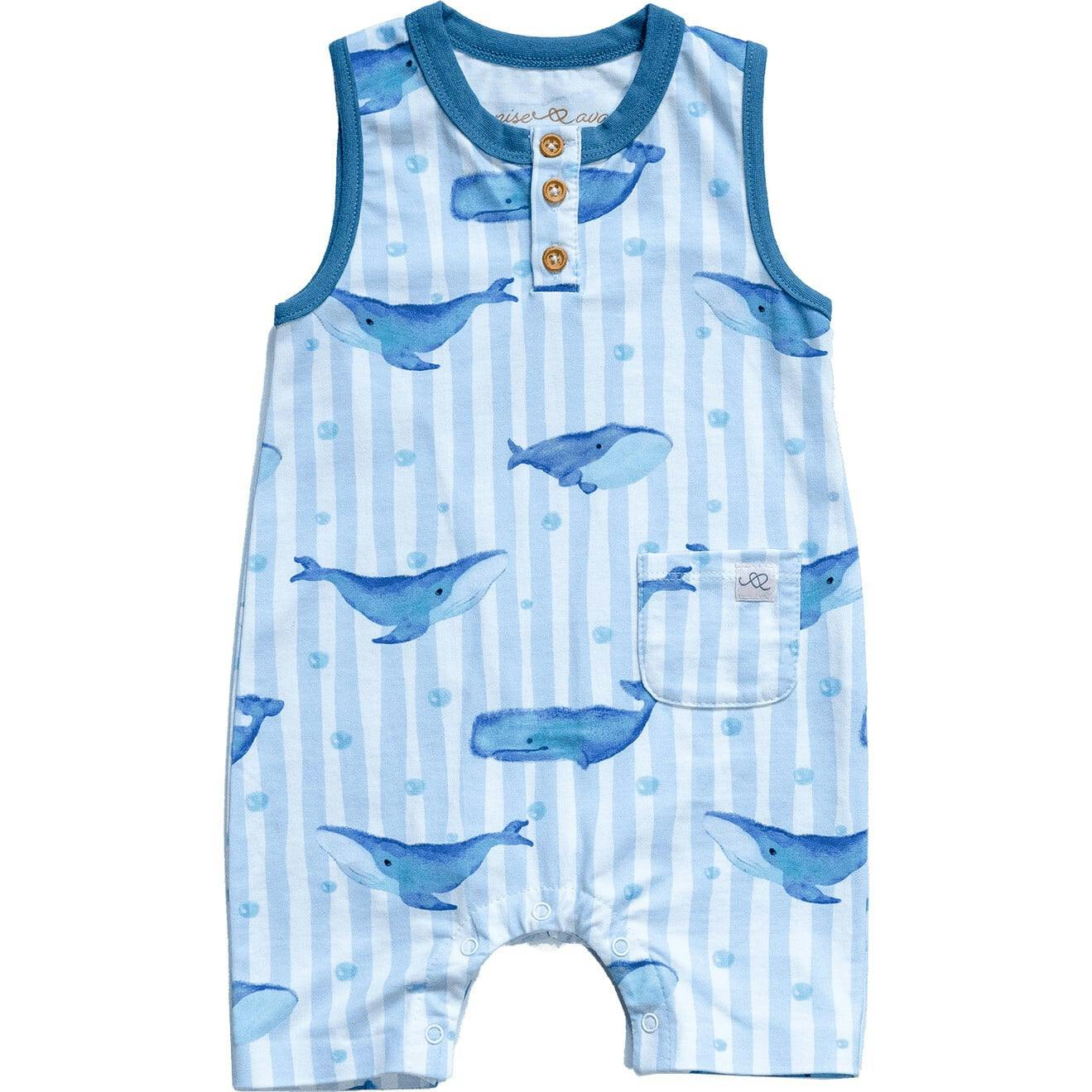 Cleo baby romper shorts