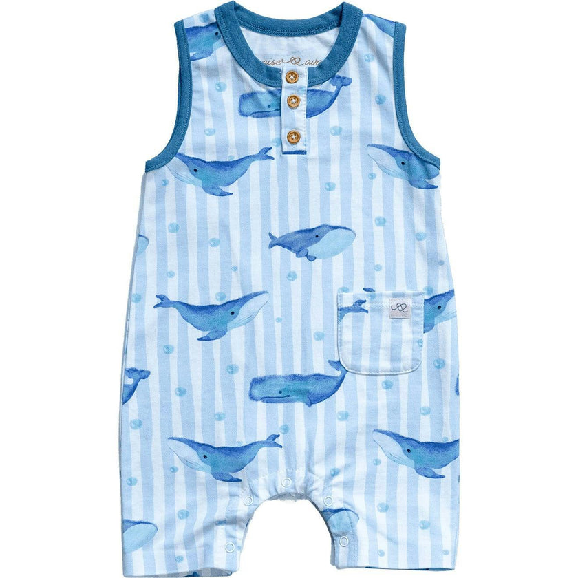 Cleo baby romper shorts