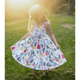 Alex Sleeveless Tier Dress