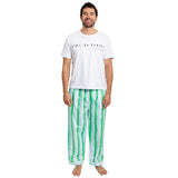 Men's Drawbertson Wild Stripes PJ Pants - Organic Cotton Poplin