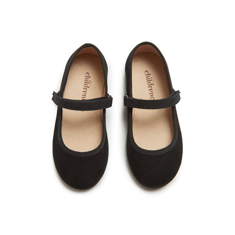 Rania Suede Mary Janes