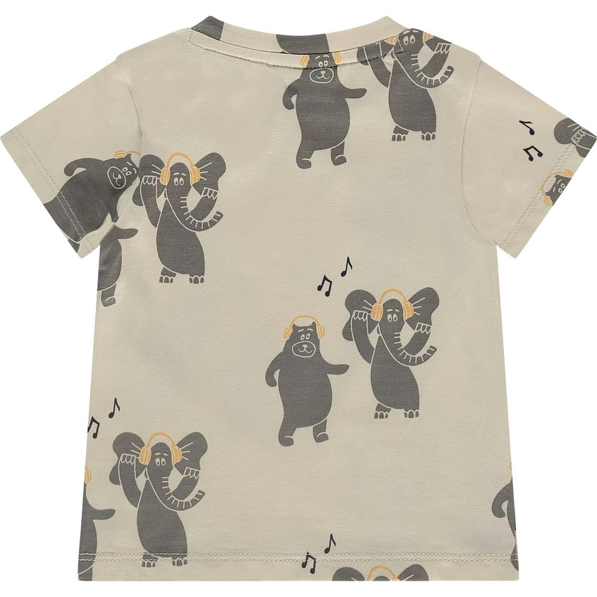 Baby Boy Dancing Short Sleeve T-Shirt