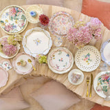 Pink Chintz Side Plates
