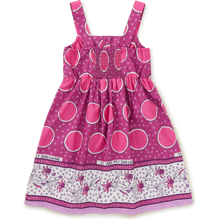 Sleeveless Button Front Dress, Pink