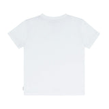 unisex white pocket tee