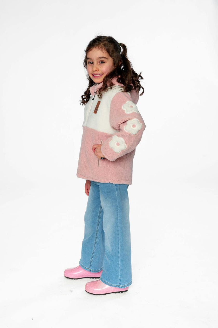 Reversible Mid-Season Jacket Pale Pink