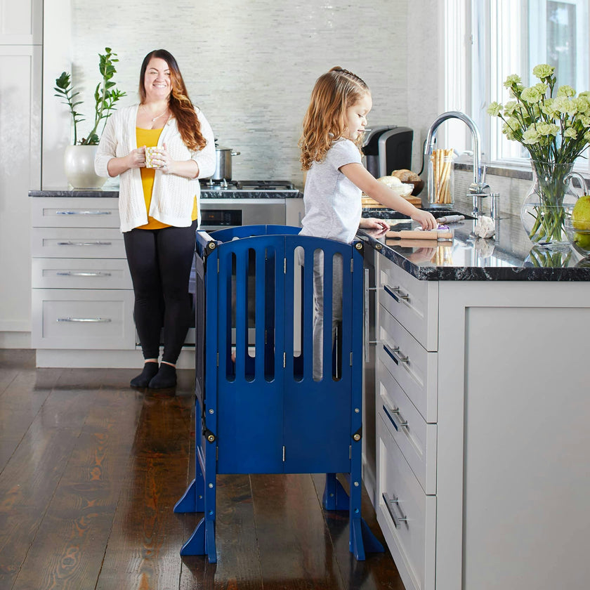 Contemporary Kitchen Helper Stool