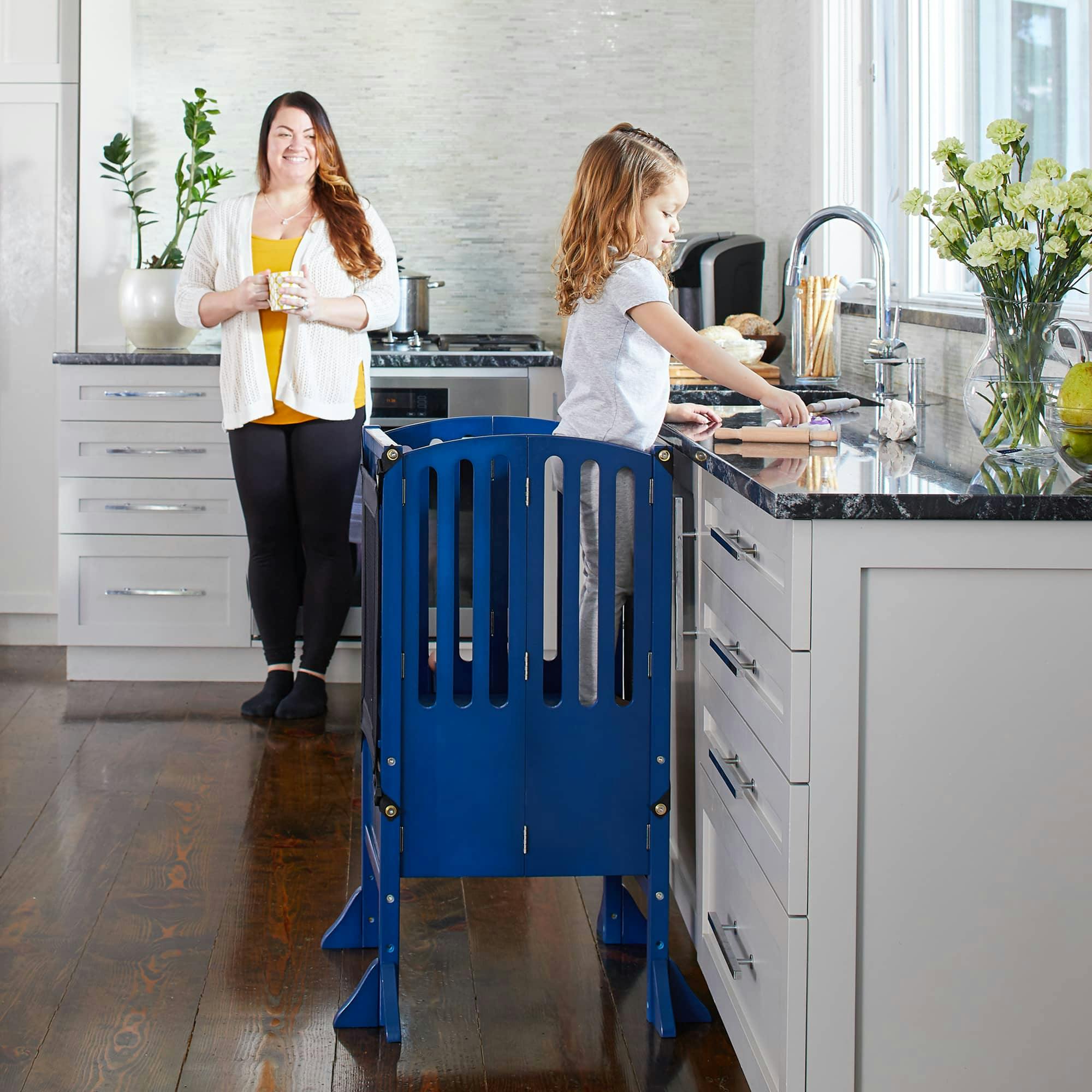 Contemporary Kitchen Helper Stool