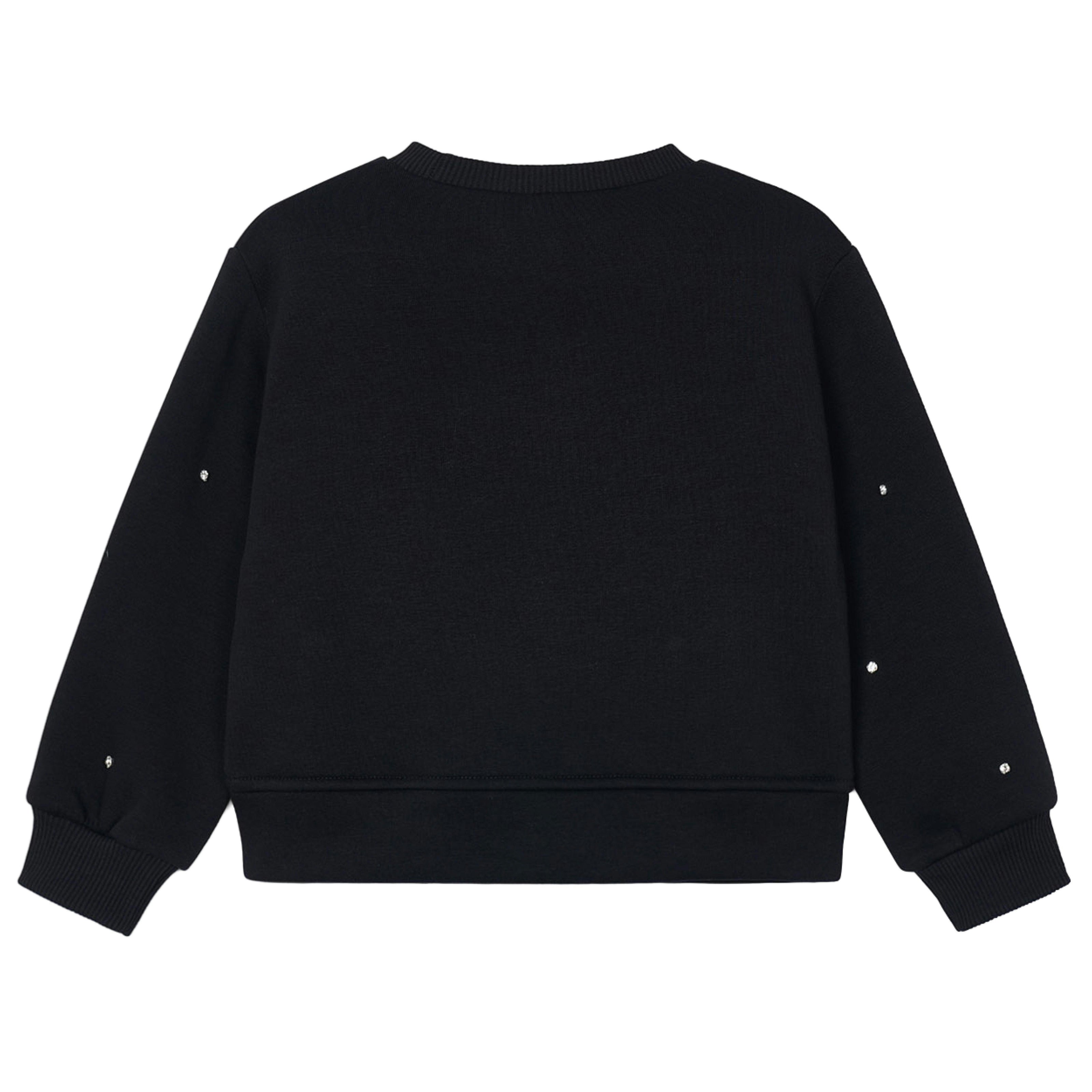 Black Studded Sweatshirt